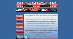 Desktop Screenshot of londontaxiheathrow.co.uk